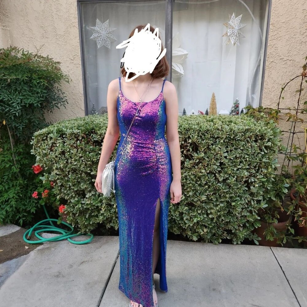 Windsor Formal Sequin Dress - Size Small